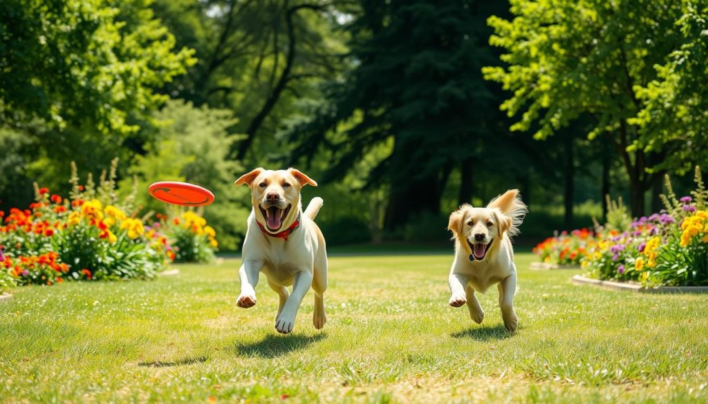 labrador vs. golden retriever exercise